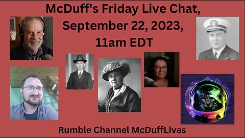 McDuff's Friday Live Chat, September 22, 2023