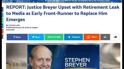 Supreme Court Justice Breyer Retiring - Examining Diversity Hire Options To Replace Him