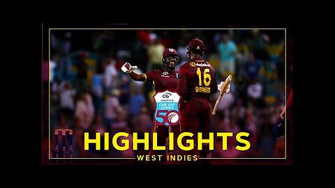 Highlights - West Indies v England - Tense Chase Gives Windies Series Victory - 3rd CG United ODI