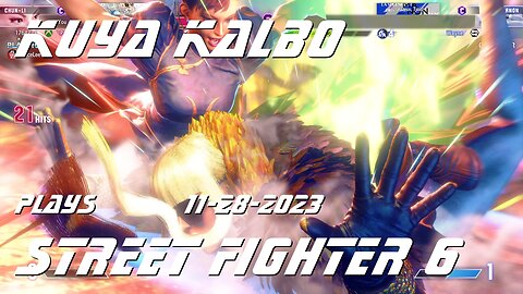 Kuya Kalbo plays Chun Li Street Fighter 6 as Puyat 11-28-2023