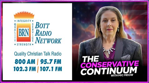 A Conservative Continuum Special: "Bott Radio Network Mic Meow Interview 2-8-24"