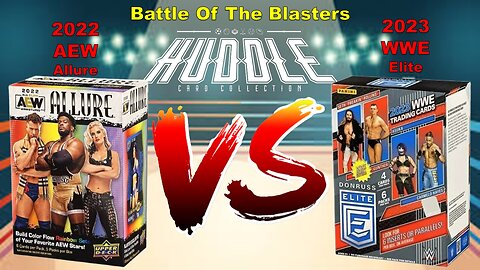 Blaster Box Battle 2023 WWE Elite vs 2022 AEW Allure. Which Blaster Will Come Out Victorious??
