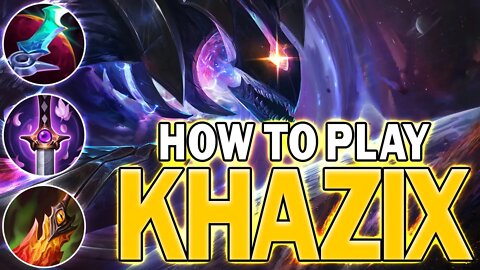HOW TO MASTER KHA'ZIX JUNGLE! Season 12 Kha Guide