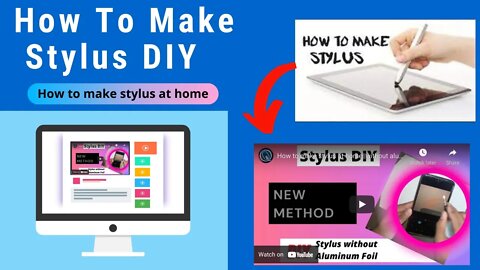 How to make stylus pen ||Stylus DIY in 2021|| How to Make Stylus DIY without aluminum foil