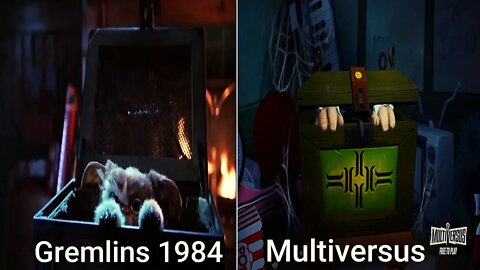 Gizmo Reveals side-by-side comparison | Multiversus gizmo - Gremlins 1984