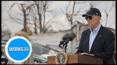 President Biden asseses tornado storm damage in Mississippi |