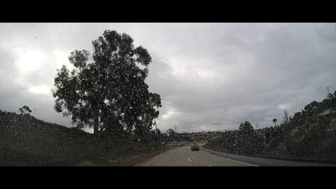 Blasian Babies DaDa Drives Down I-805 To Hwy 15 Drizzle (1440 48fps)