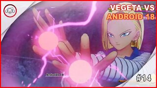 Dragon Ball Z Kakarot Vegeta Vs Android 18 #14 - Gameplay PT-BR