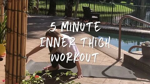 5 Minute Inner Thigh Workout🔥