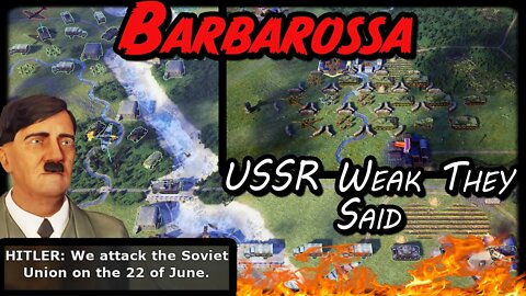 🔥 BARBAROSSA BUT EPIC! 🔥Strategic Mind: Blitzkrieg