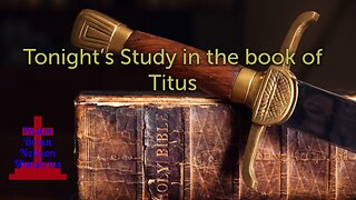 TNBS Titus 1:1-16 04/16/2023