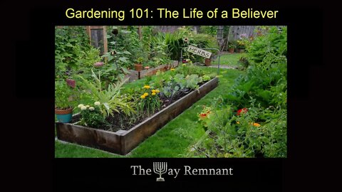 Gardening 101: The Life of a Believer