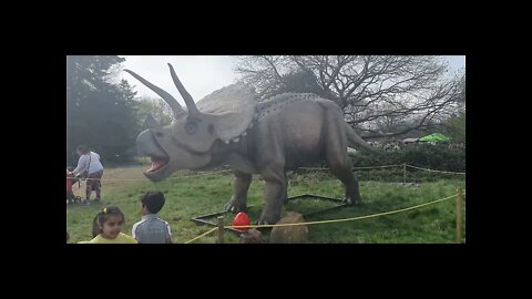 Dino Kingdom Walkthrough | Gunnersbury Park London | April 2022