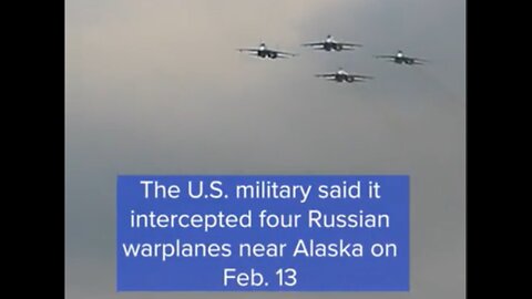 US Intercepts Four Russian Warplanes Near Alaska!