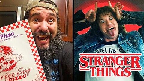 STRANGER THINGS - Surfer Boy Pizza Review!