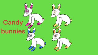 Candy bunnies