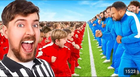 100 kids vs 100 adults for $500,000