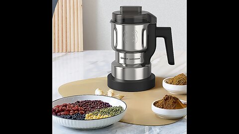 Electric Coffee Grinder Stainless Steel