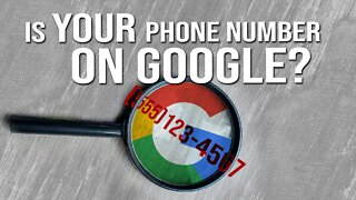 Is your phone number on Google? How to remove it