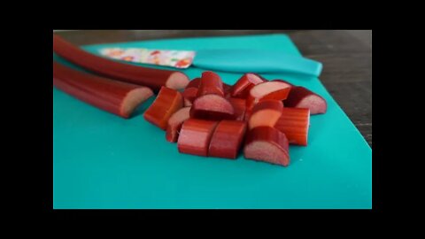 How to Freeze Rhubarb