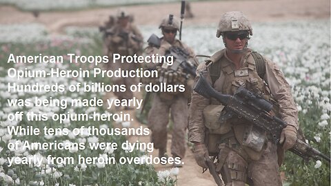 American Troops Protecting Opium-Heroin Production