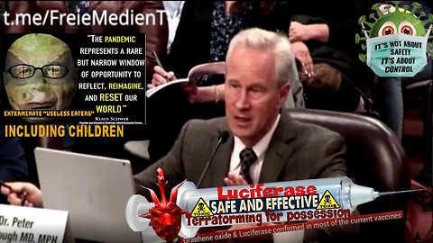 Dr. Peter McCullough - He testifies under oath that mRNA injection kills children! links in descript