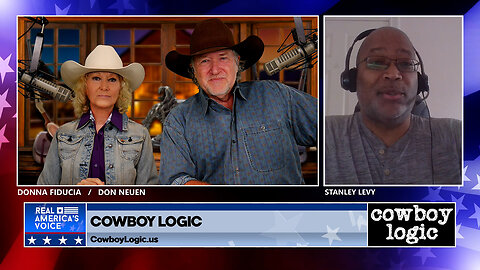 Cowboy Logic - 07/13/24: Connie Meggs (J6er) / Stanley Levy (Black Man Thinkin')