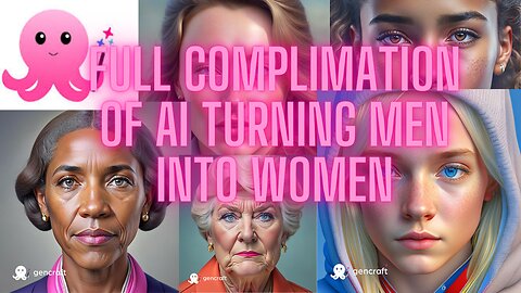 Asking AI To Turn Famous Men Into Women