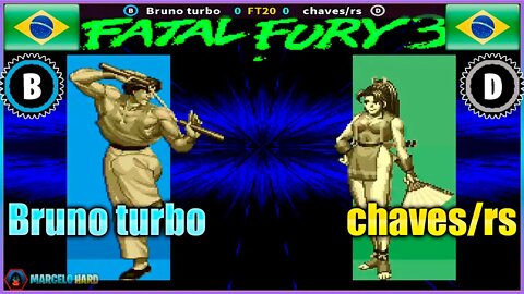Fatal Fury 3 (Bruno turbo Vs. chaves/rs) [Brazil Vs. Brazil]