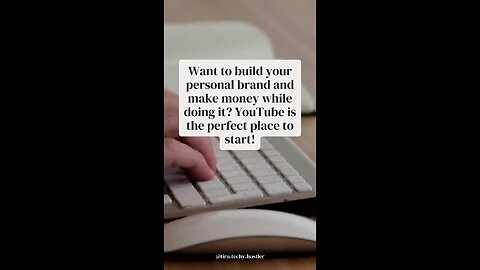 Want to grow your personal brand and make money?