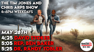 The Tim Jones and Chris Arps Show 05.28.2024 David Stokes | Ben Baker | Dr. Randy Tobler
