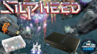 Silpheed on PlayStation 2 (featuring Retrotink 2x Pro & Marseille Inc mClassic)