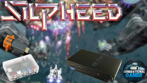 Silpheed on PlayStation 2 (featuring Retrotink 2x Pro & Marseille Inc mClassic)