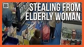 Suspect Steals Purse from Elderly Woman's Shopping Cart