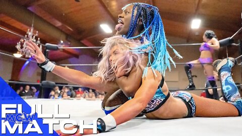 Leila Grey & Gia Scott vs. Mandy Leon & Ray Lyn w/ Special Guest Referee Lita | Womens Wrestling