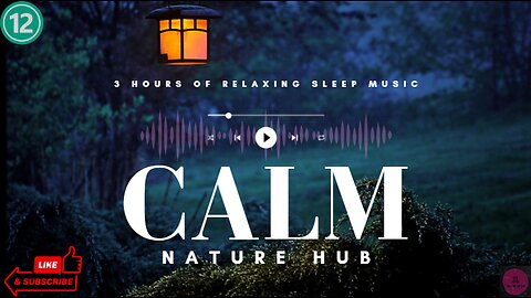 Nature's Gift: 3 Hours of Zen, River & Thunder White Noise for Sleep, Study & Meditation | #12