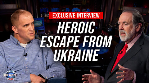 American in Ukraine Who Escaped from RUSSIA Tells His Story | Bob Thomas | Huckabee