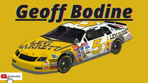 Nascar 2003 Ride Alone Geoff Bodine