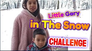 Little Gary in The Snow Challenge