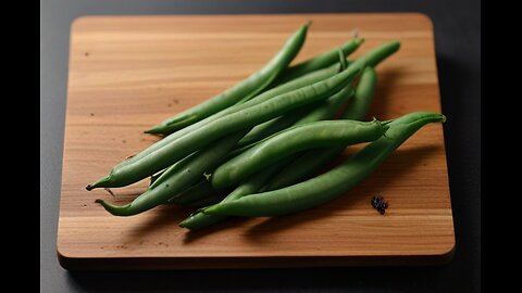 "Fresh Green Beans: Slice & Dice!"