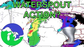 Waterspouts Likely Over Lake Michigan Tomorrow Afternoon/Night -Great Lakes Weather