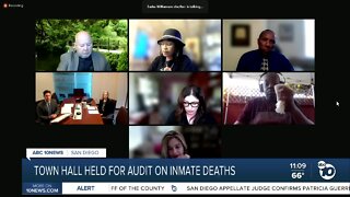 Virtual town hall held for discussion on state audit regarding inmate death