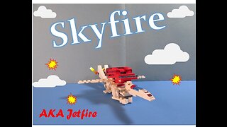 17 Lego Transformers G1 Skyfire (Jetfire)