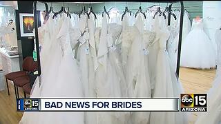 Major bridal company locks doors for good