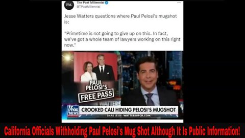 What Happened To Paul Pelosi's Mug Shots?
