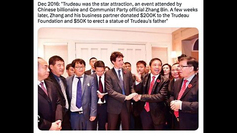 Trudeau Bad, China Bad?