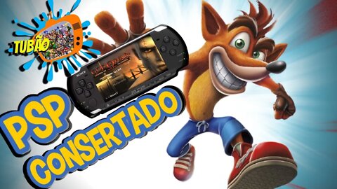 Reparo no PSP, defeito nos botões.