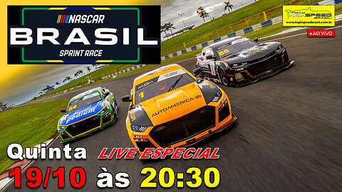 🔴 NASCAR BRASIL SPRINT RACE | LIVE ESPECIAL | AO VIVO