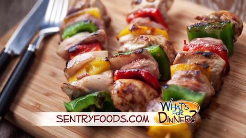 What's for Dinner? - Chicken Kabobs on the Grill