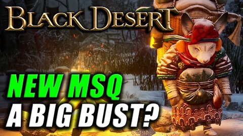 BDO - Was it worth playing the new MSQ for the Winter Region?